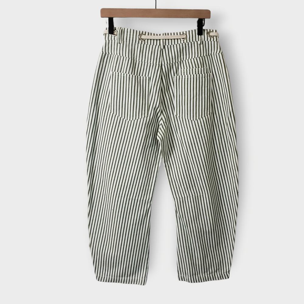 Striped barrel pants - Picture 6 of 13